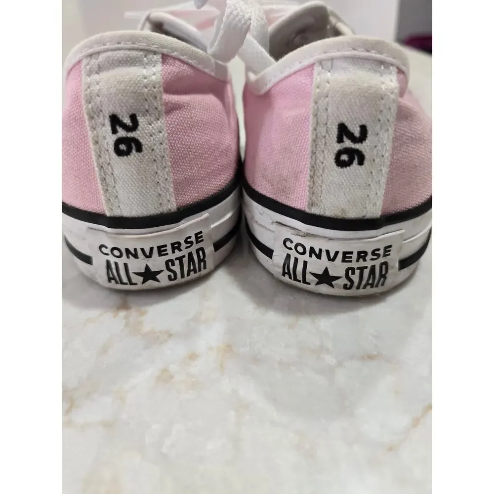 Womens Converse ALL STAR Sz 7 Pink Gym Fashion Bridesmaid
